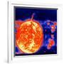 Sunspots and Solar Prominences, 1973-null-Framed Giclee Print