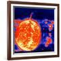 Sunspots and Solar Prominences, 1973-null-Framed Giclee Print