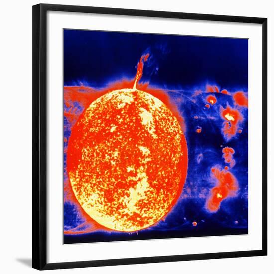 Sunspots and Solar Prominences, 1973-null-Framed Giclee Print