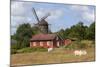 Sunvara Kvarn Windmill, Sunvara, Near Varobacka, Halland, Southwest Sweden, Sweden, Scandinavia-Stuart Black-Mounted Photographic Print