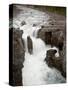 Sunwapta Falls, Jasper National Park, UNESCO World Heritage Site, Rocky Mountains, Alberta, Canada-null-Stretched Canvas