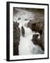 Sunwapta Falls, Jasper National Park, UNESCO World Heritage Site, Rocky Mountains, Alberta, Canada-null-Framed Photographic Print