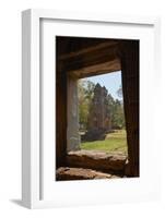 Suor Prat Towers, Angkor Thom, Angkor World Heritage Site, Siem Reap, Cambodia-David Wall-Framed Photographic Print