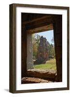 Suor Prat Towers, Angkor Thom, Angkor World Heritage Site, Siem Reap, Cambodia-David Wall-Framed Photographic Print