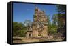 Suor Prat Towers, Angkor Thom, Angkor World Heritage Site, Siem Reap, Cambodia-David Wall-Framed Stretched Canvas