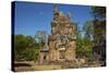 Suor Prat Towers, Angkor Thom, Angkor World Heritage Site, Siem Reap, Cambodia-David Wall-Stretched Canvas