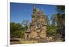 Suor Prat Towers, Angkor Thom, Angkor World Heritage Site, Siem Reap, Cambodia-David Wall-Framed Photographic Print