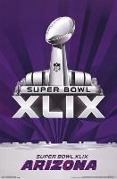 Super Bowl XLIX - Logo-null-Lamina Framed Poster