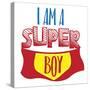 Super Boy-Jace Grey-Stretched Canvas