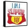 Super Boy-Jace Grey-Framed Stretched Canvas