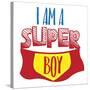 Super Boy-Jace Grey-Stretched Canvas