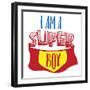 Super Boy-Jace Grey-Framed Art Print