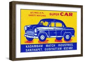 Super Car-null-Framed Art Print