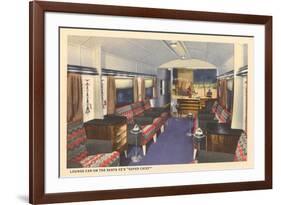 Super Chief Lounge Car-null-Framed Premium Giclee Print