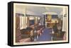 Super Chief Lounge Car-null-Framed Stretched Canvas