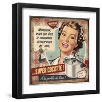 Super cocotte-Bruno Pozzo-Framed Art Print