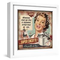 Super cocotte-Bruno Pozzo-Framed Art Print