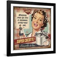 Super cocotte-Bruno Pozzo-Framed Art Print