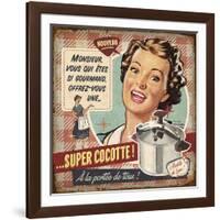 Super cocotte-Bruno Pozzo-Framed Art Print