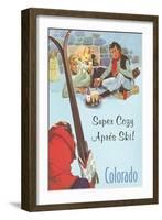 Super Cozy, Apres Ski-null-Framed Art Print