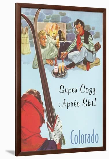 Super Cozy, Apres Ski-null-Framed Art Print