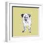 Super Cute Pug-Niya Christine-Framed Art Print