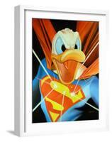 Super Duck-Michael Loeb-Framed Art Print
