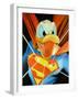 Super Duck-Michael Loeb-Framed Art Print