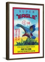 Super Eagle Extra Selected Flashlight Crackers-null-Framed Art Print