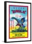 Super Eagle Extra Selected Flashlight Crackers-null-Framed Art Print