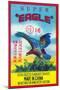 Super Eagle Extra Selected Flashlight Crackers-null-Mounted Art Print