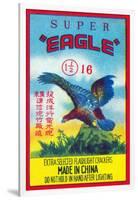 Super Eagle Extra Selected Flashlight Crackers-null-Framed Art Print