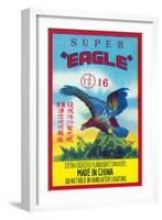 Super Eagle Extra Selected Flashlight Crackers-null-Framed Art Print