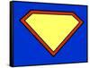 Super Hero Background-PiXXart-Framed Stretched Canvas