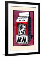 Super Java-null-Framed Art Print