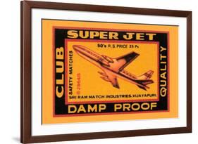 Super Jet-null-Framed Art Print