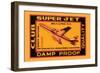 Super Jet-null-Framed Art Print