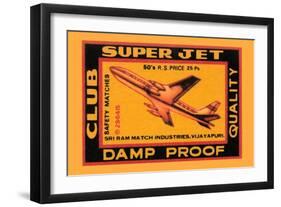 Super Jet-null-Framed Art Print