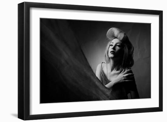 Super Lady-Amin Hamidnezhad-Framed Photographic Print