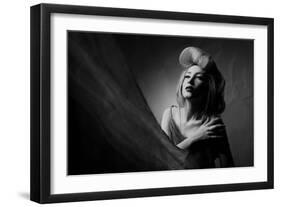 Super Lady-Amin Hamidnezhad-Framed Photographic Print