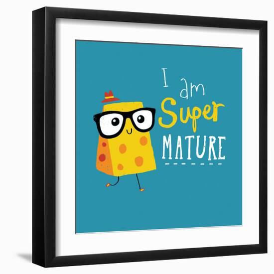 Super Mature-Michael Buxton-Framed Art Print