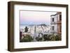 Super moon and view to Bay Area, including San Francisco-Oakland Bay Bridge, San Francisco, Califor-Charlie Harding-Framed Photographic Print