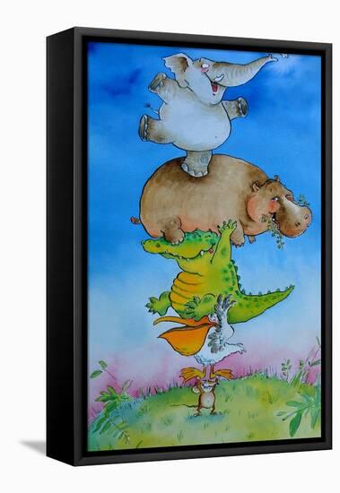 Super Mouse-Maylee Christie-Framed Stretched Canvas