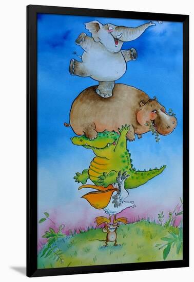 Super Mouse-Maylee Christie-Framed Giclee Print