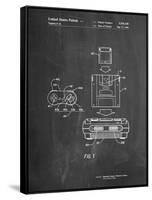 Super Nintendo Console Remote and Cartridge Patent-Cole Borders-Framed Stretched Canvas