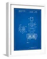 Super Nintendo Console Remote and Cartridge Patent-Cole Borders-Framed Art Print