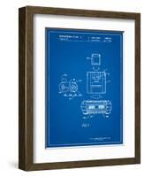 Super Nintendo Console Remote and Cartridge Patent-Cole Borders-Framed Art Print