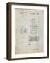 Super Nintendo Console Remote and Cartridge Patent-Cole Borders-Framed Art Print