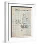 Super Nintendo Console Remote and Cartridge Patent-Cole Borders-Framed Art Print