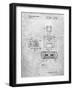 Super Nintendo Console Remote and Cartridge Patent-Cole Borders-Framed Art Print